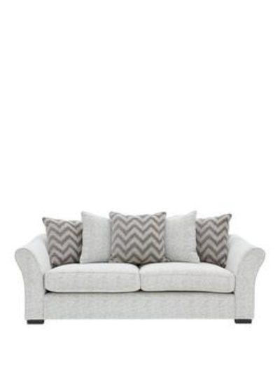 Cavendish Chevron 3-Seater Fabric Sofa Cavendish Chevron 3-Seater Fabric Sofa